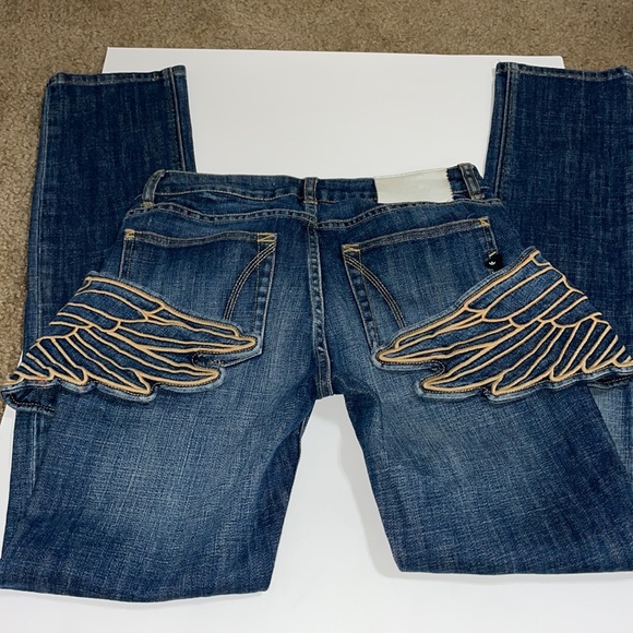 Adidas x Jeremy Scott wings denim jeans rare find 27 - Picture 7 of 13